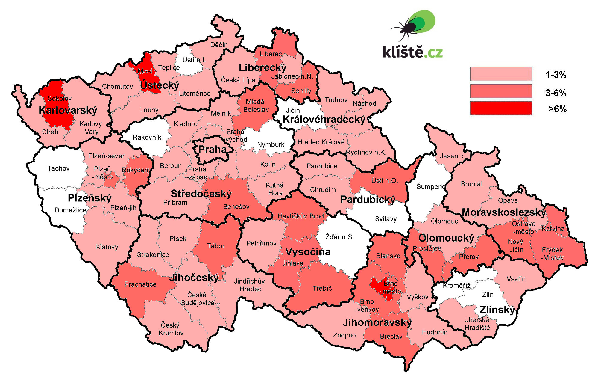 tick encephalitis map